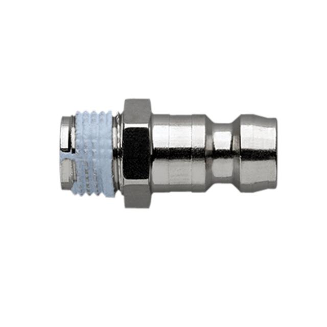 Toma recta rosca macho compatible HASCO