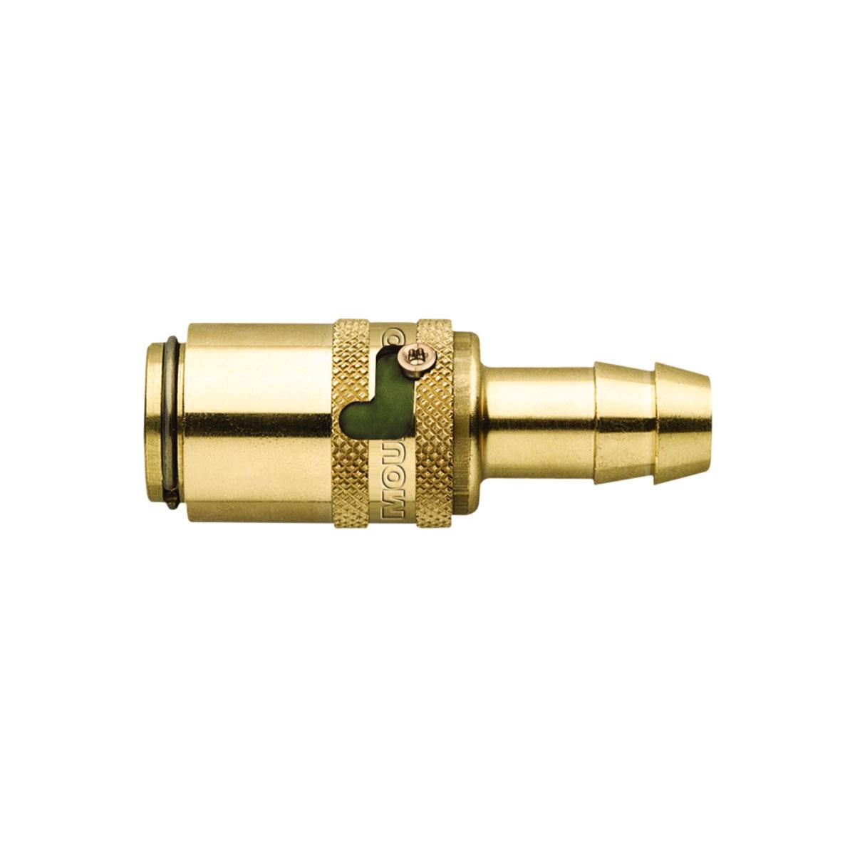 Enchufe manguera recto de seguridad tipo TS