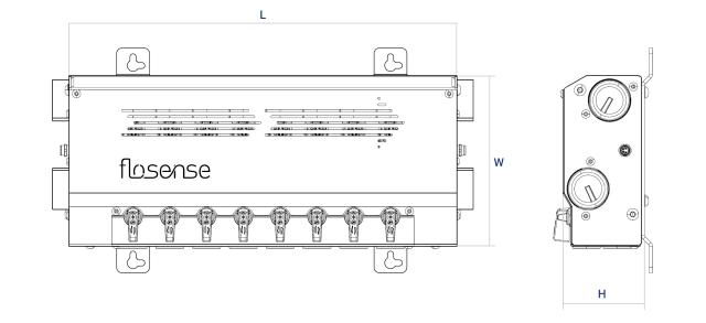 Caudalímetro modular Flosense 4.0