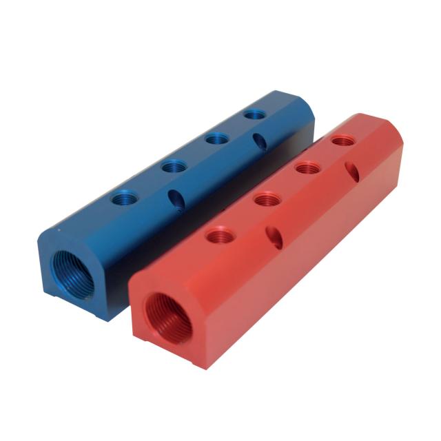 Distribuidores de aluminio 1½