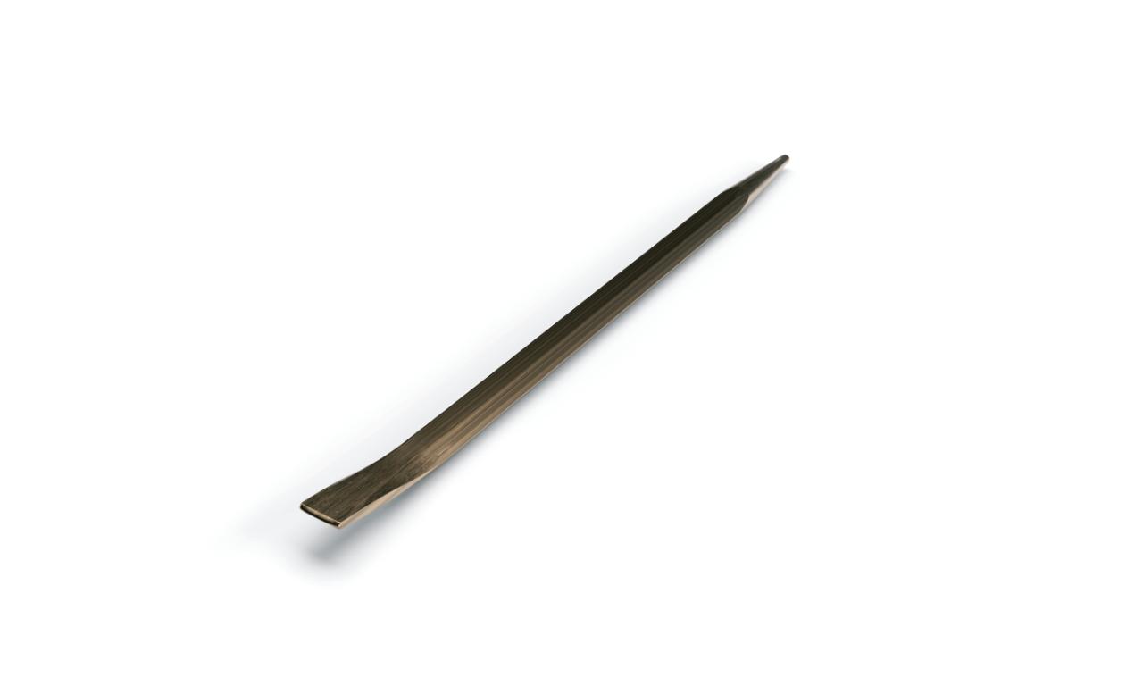Palanca de aleación Aluminio/Bronce, punta en ángulo 90º y cabeza redondeada
