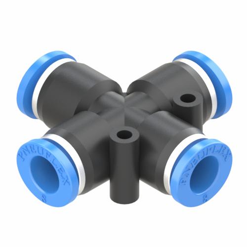 Conectores neumáticos en X