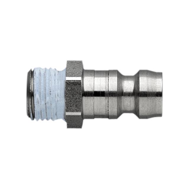 Toma recta macho Inox