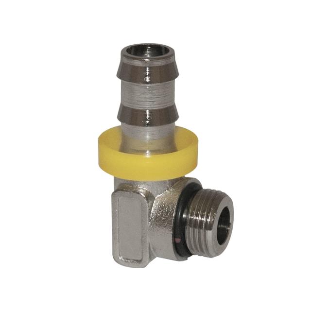 Recambio toma 90º para placa multiconexión, manguera Push Lock