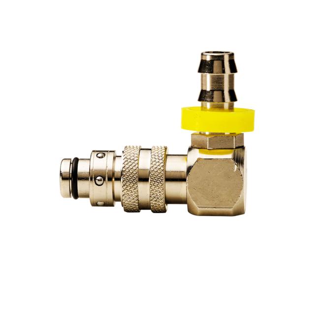 Enchufe rápido Push Lock 90º