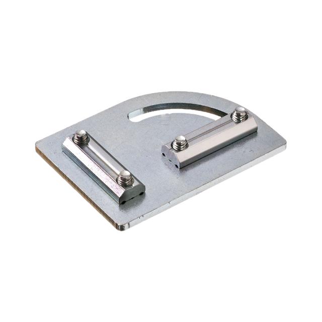 Placas planas para perfiles, ajustable 0-90° 