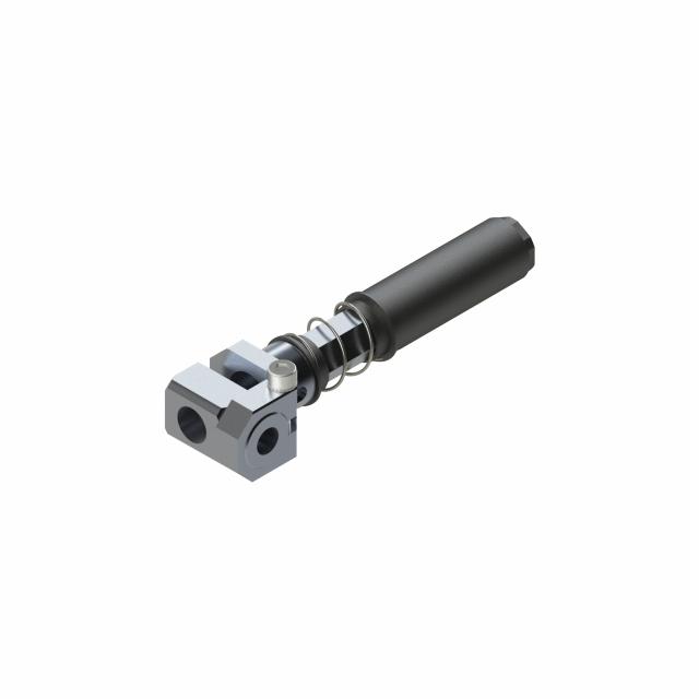 Brazos telescópicos, orientables 0-90º con muelle (no rotativos)