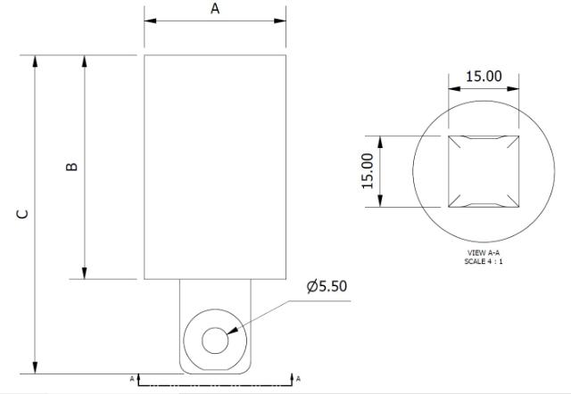 Soporte para montaje de pinza