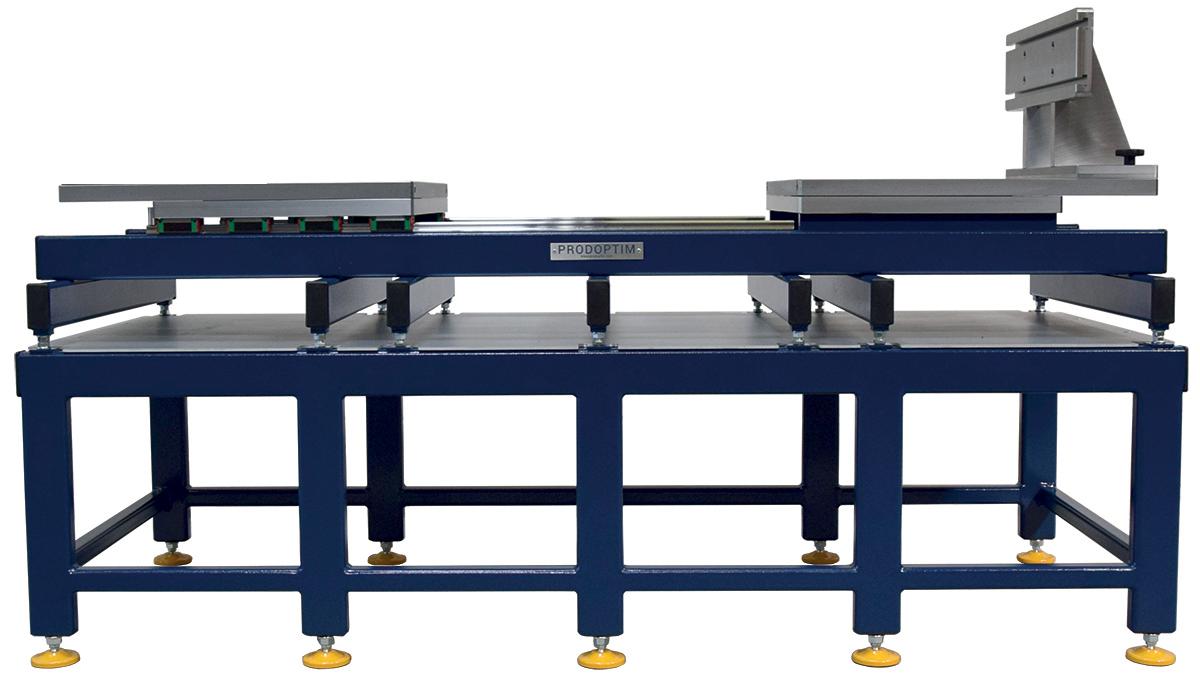 Mesas de apertura y rotación de moldes con ranuras en T para soportes mecánicos. Carga Max. de 1,5 a 3Tn