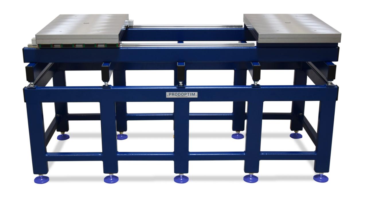 Mesa de apertura y rotación de moldes estándar. Carga Max. 6Tn