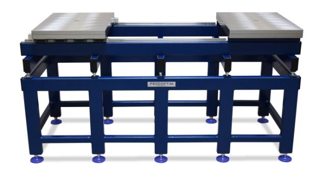 Mesa de apertura y rotación de moldes estándar. Carga Max. 6Tn